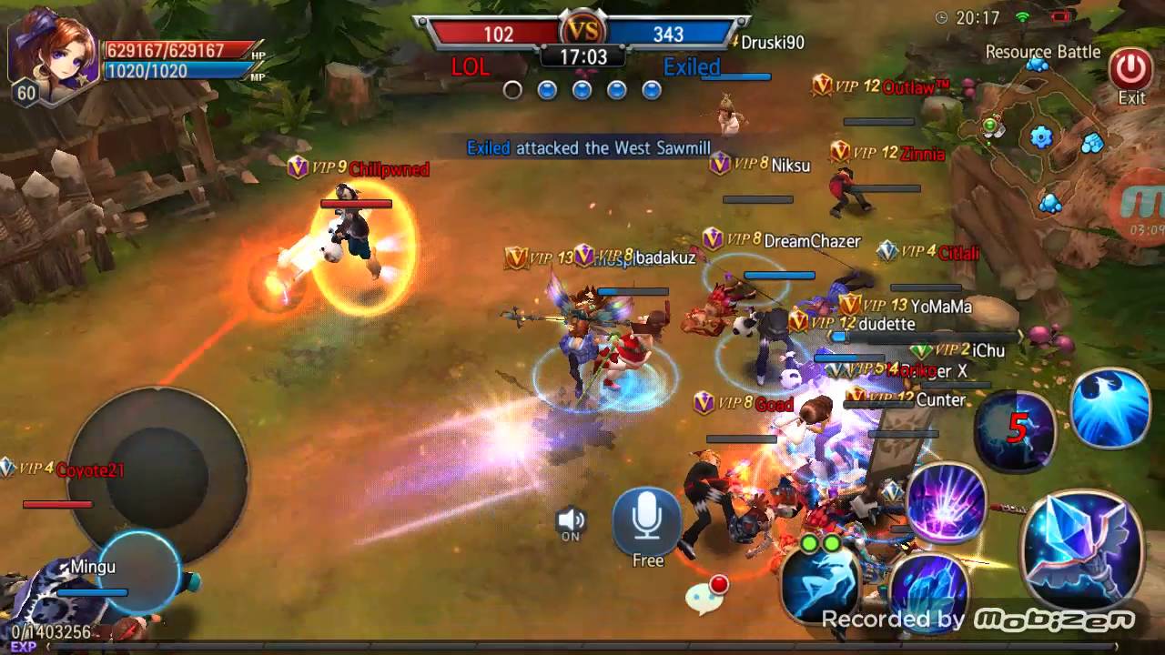 Sword of Chaos: Exiled Vs LOL