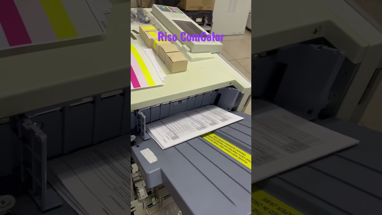 Riso ComColor Test #reel #reels #Shorts #follow #shortvideo #shortsyoutube #youtubeshorts #viral