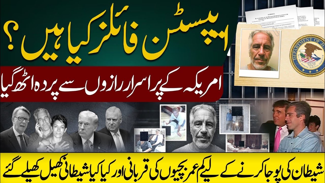 Detailed Research on The Jeffrey Epstein Files | Usama Zahid