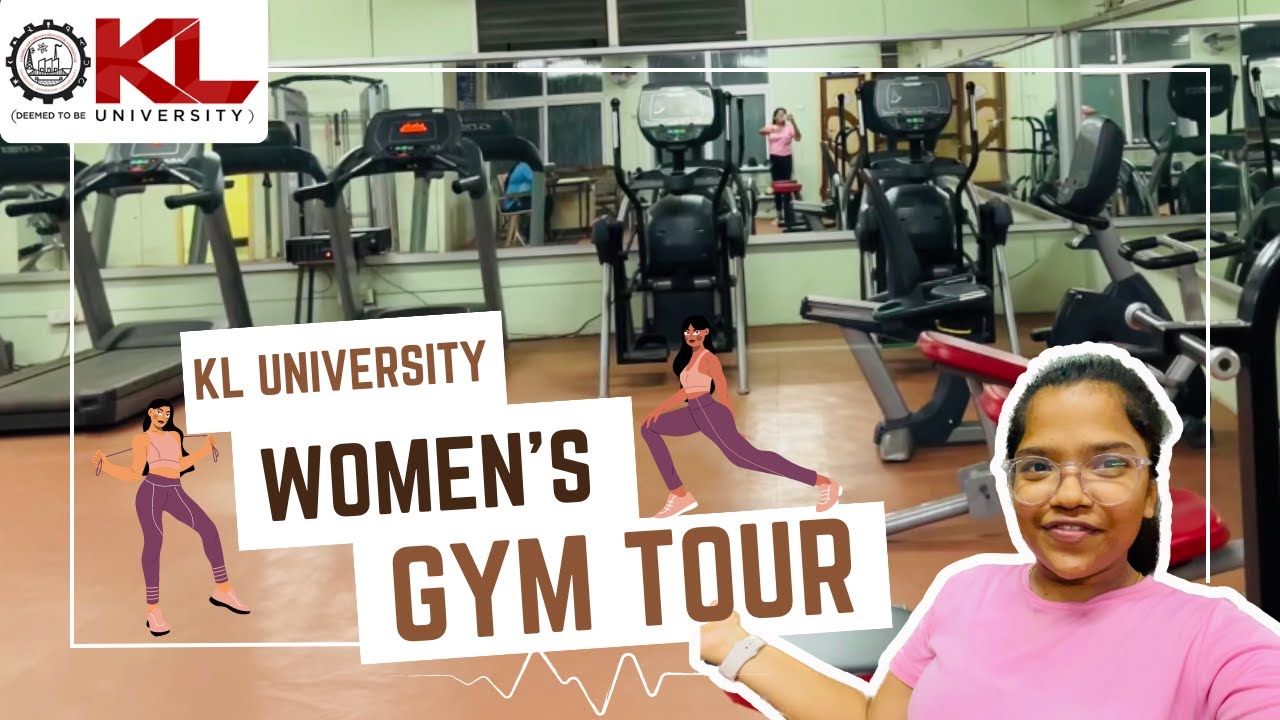 KL UNIVERSITY WOMEN&rsquo;S GYM TOUR🤸&zwj;♀️💦 || KL UNIVERSITY GYM || #kluniversity #trending #gymworkout #gym