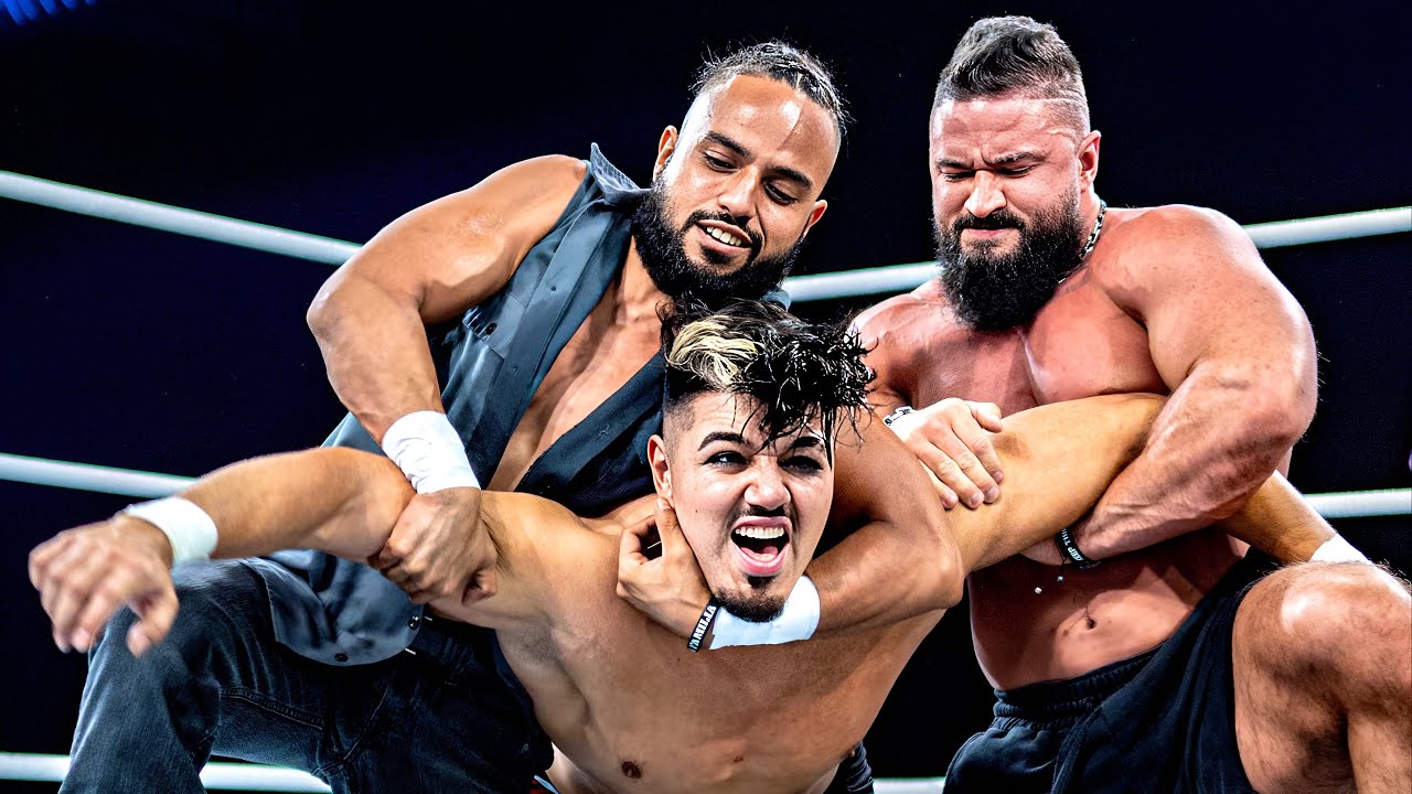 Джино Медина против Малика Боседе [ПОЛНЫЙ МАТЧ] Reality Of Wrestling