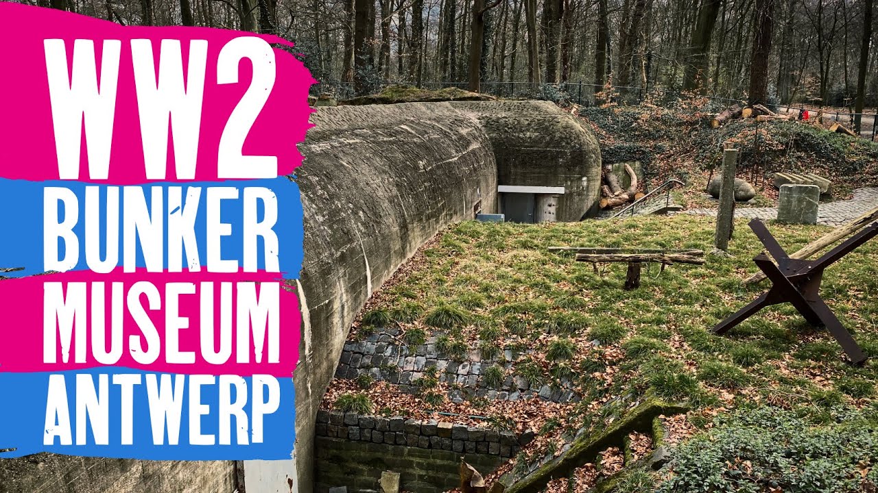 Secret Antwerp Bunker Museum 4K | Atlantic Wall Headquarters German Army