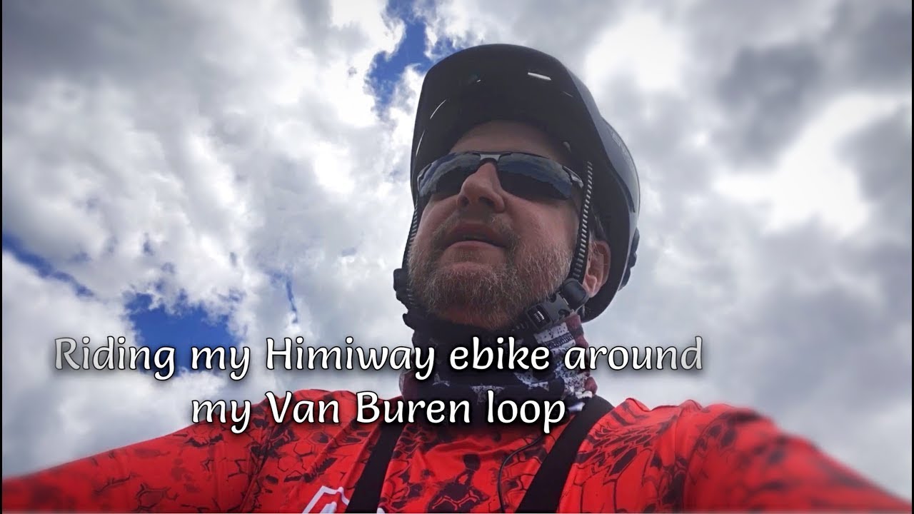 Ride along on Himiway fat tire ebike around my Van Buren loop - Tinkering Turtle