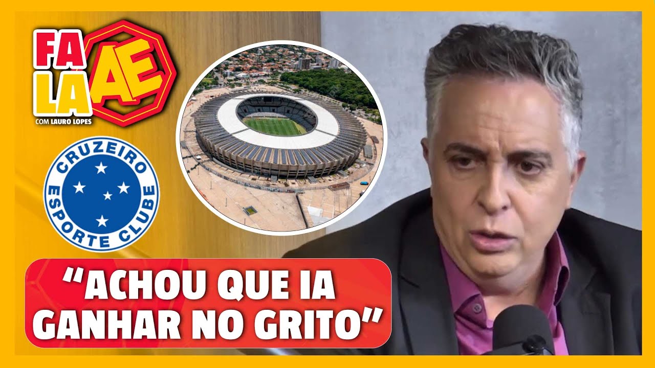 Álvaro comenta treta entre Cruzeiro e Minas Arena