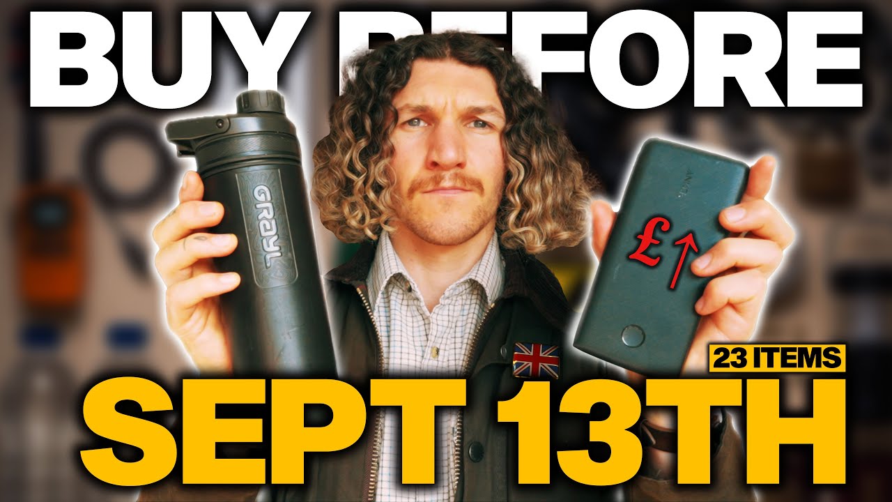23 UK Survival Items to Get Before September 2025