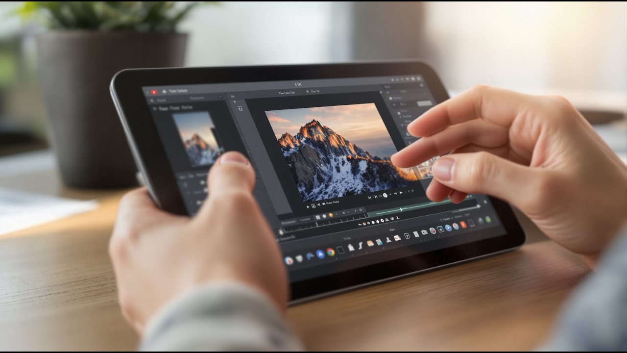 Mobile Tablet Photography Editing Course