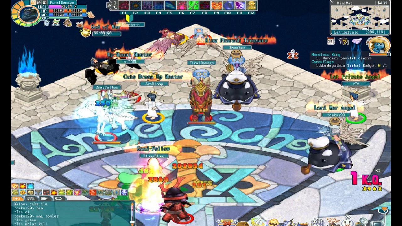 Mage Vs Anti Mage Angel Love Online