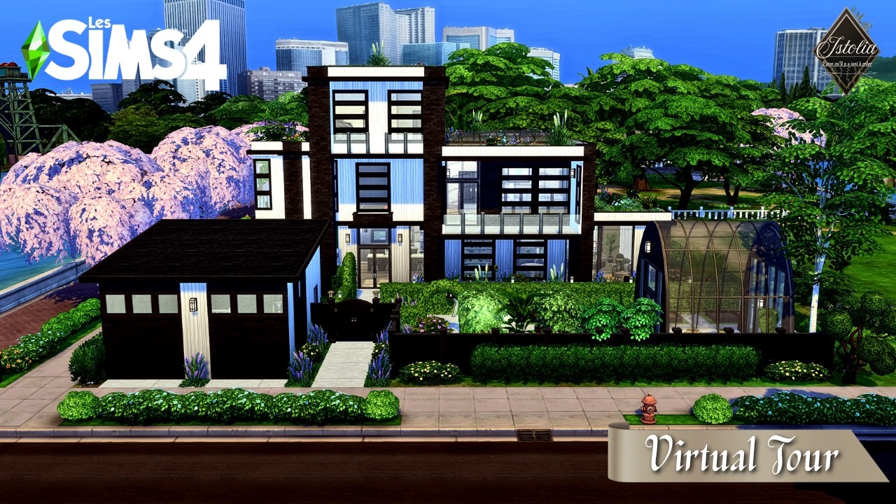 La Verrière en version Base Game : défi relevé ! - Les Sims 4 | Virtual Tour