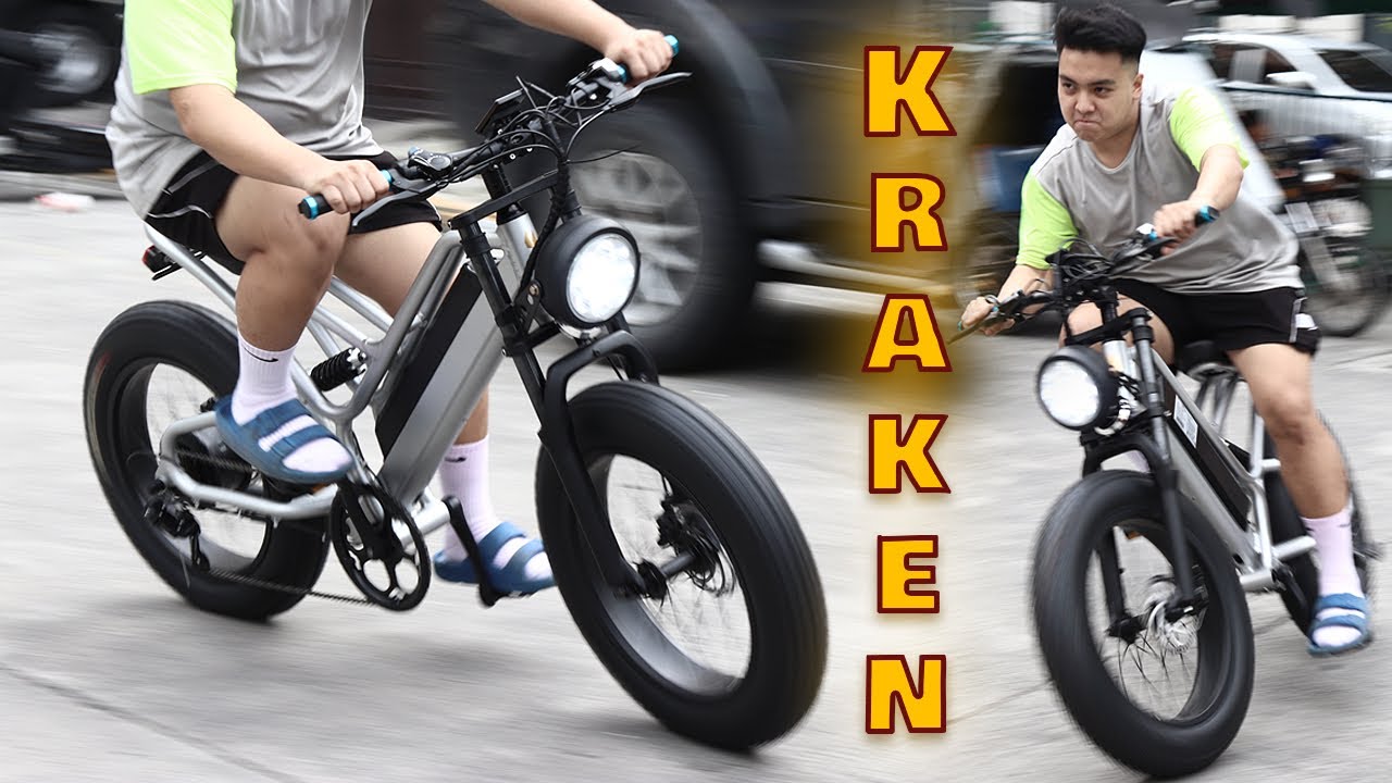 RAZE KRAKEN ELECTRIC BICYCLE FIRST LOOK!