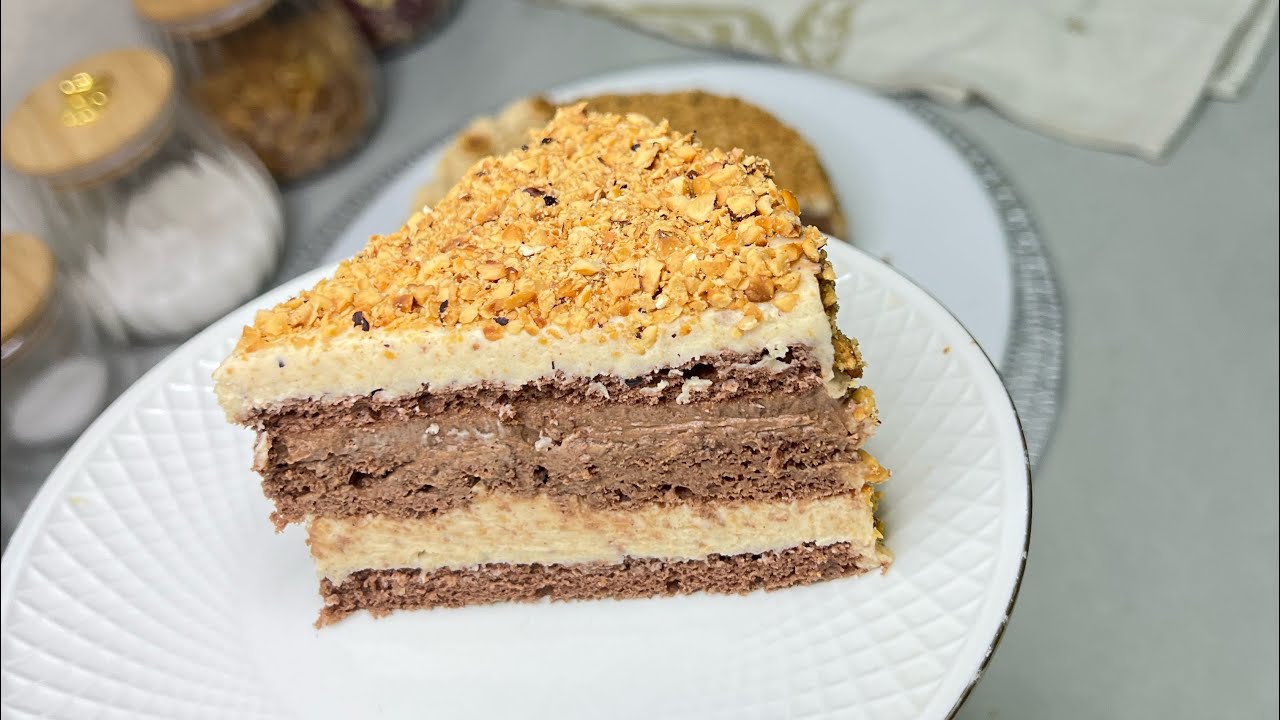 Gâteau noisette et chocolat  قاتو نوازات شوكولا 