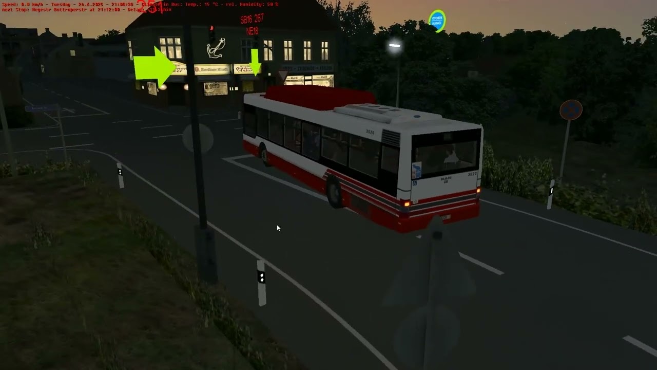 MAN NL313 (CNG) Generic MP Flipdot on Metropole Ruhr; Line: 251 --- Ottenkamp - Bottrop ZOB