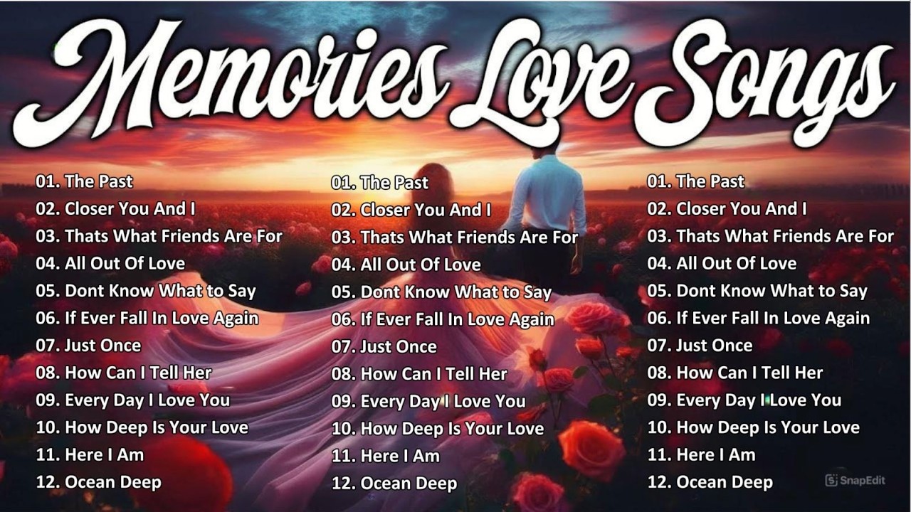 Love Songs 80s 90s ♥ Oldies But Goodies ♥ WestLife, MLTR, Boyzone,Cher & Peter Cetera,David Pomeranz