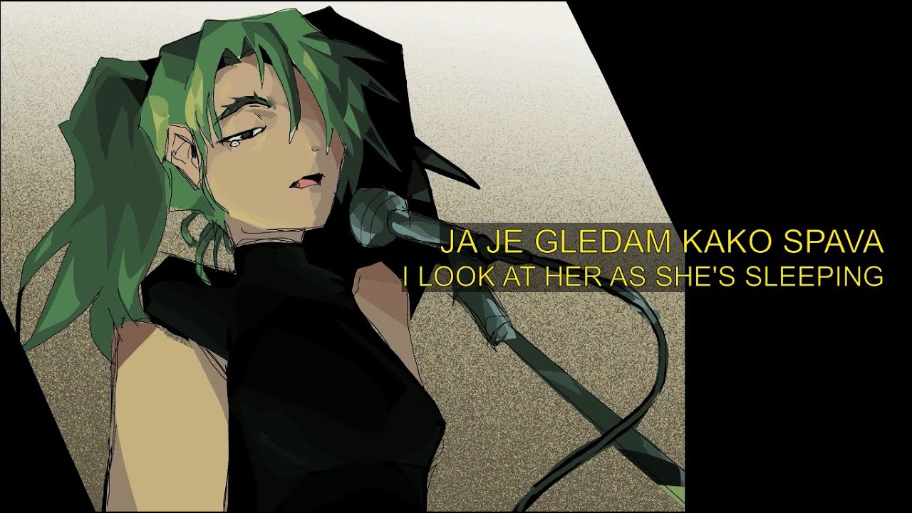 【Hacune Miku】Ja je gledam kako spava【VOKALOID】