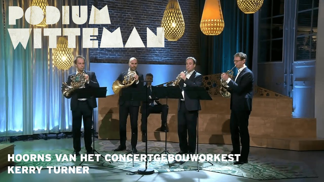 Hoorns van het Concertgebouworkest - Kerry Turner - Fanfare for Barcs | Podium Witteman