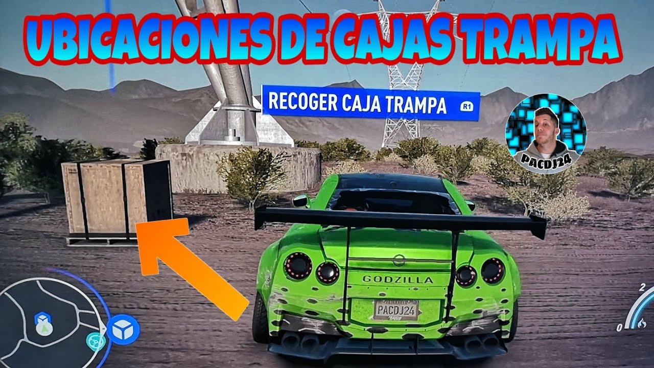 Need for Speed Payback # Ubicaciones de cajas trampa