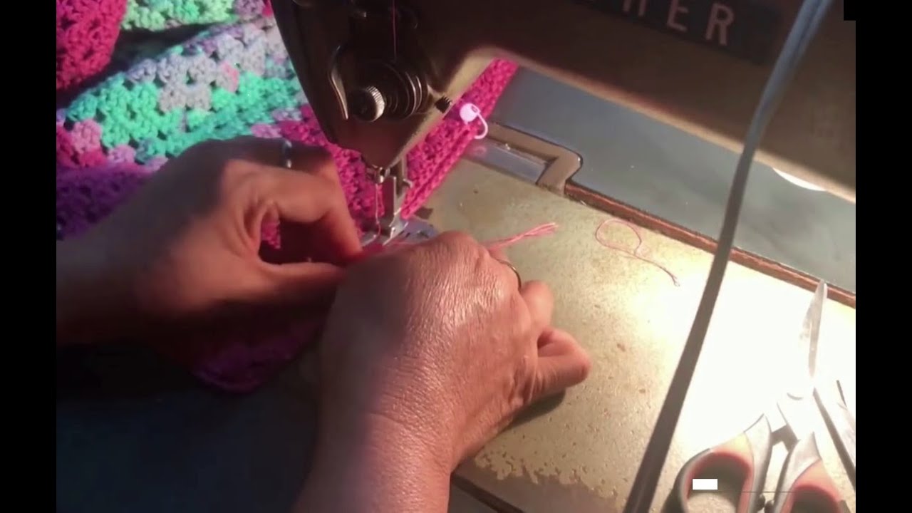 Como unir prendas tejidas en maquina de coser