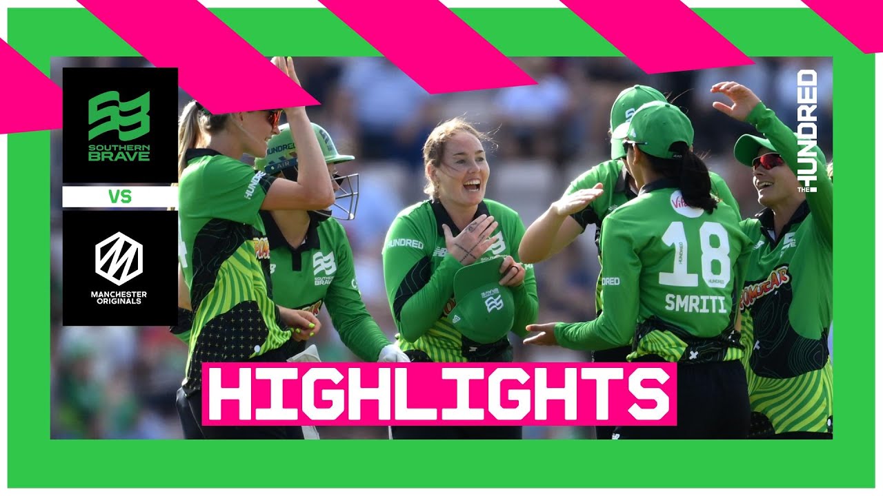 Brilliant Brave finish! | Southern Brave vs Manchester Originals - Highlights | The Hundred 2022