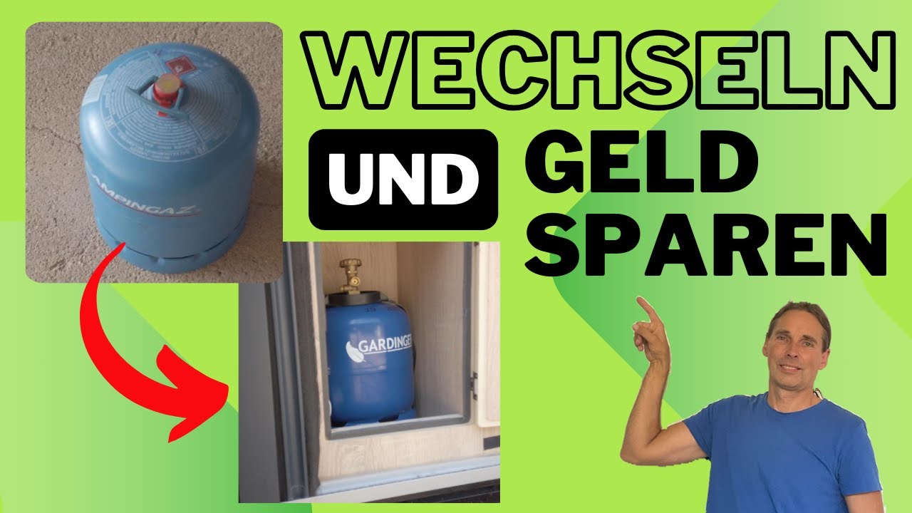 Alternative zu Campingaz R907 Gardinger selbst befüllen. Damit spart man Geld!