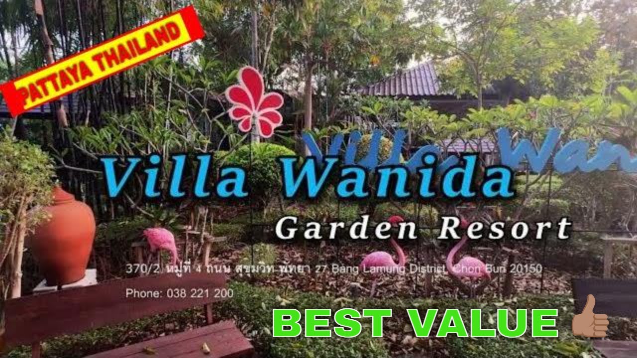 Villa Wanida Garden Resort Pattaya Thailand