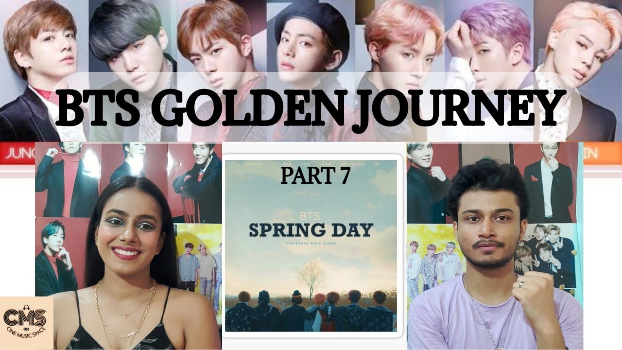 BTS Spring Day Song. Indian Reaction. YOU NEVER WALK ALONE.