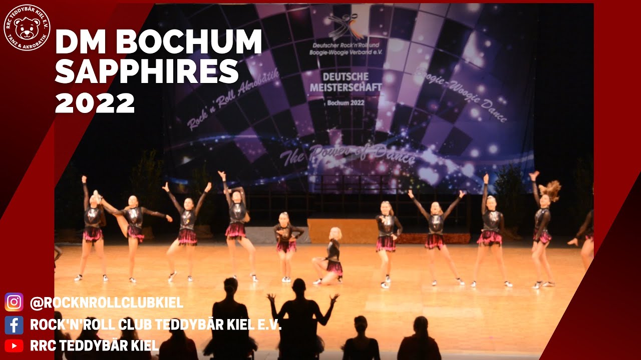 DM Formationen Bochum 2022 - Sapphires Endrunde