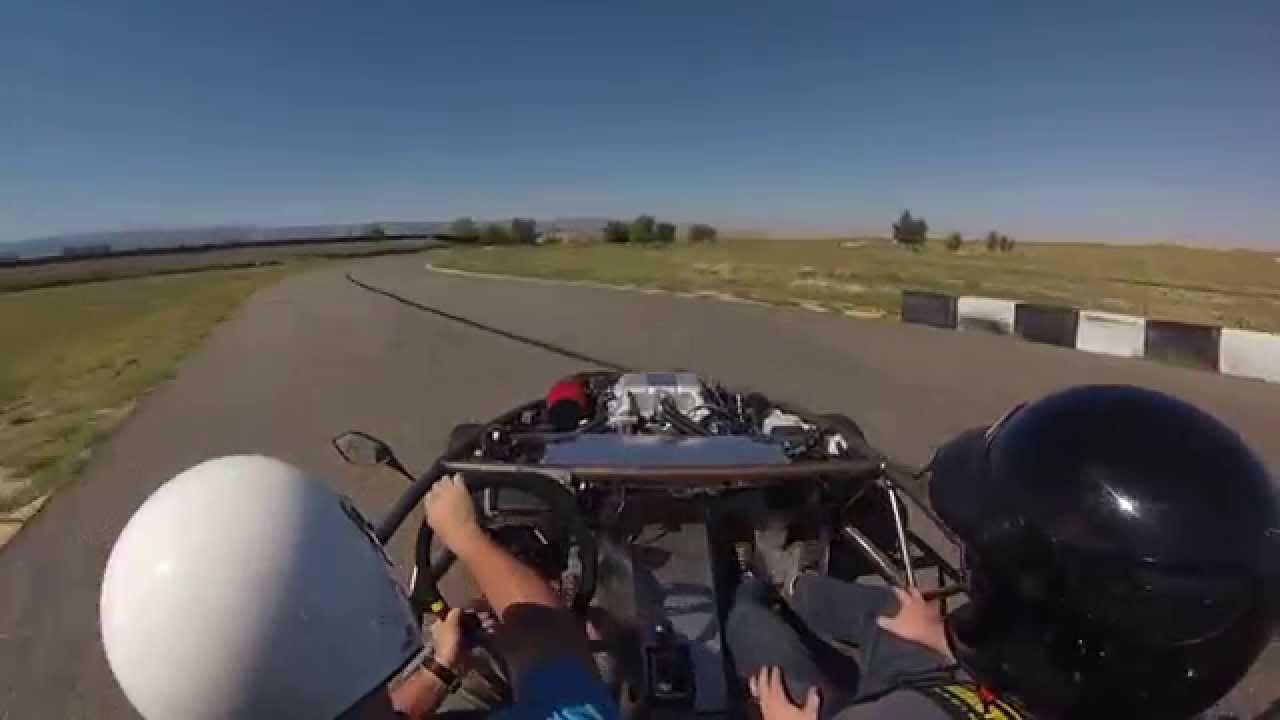 Testing the XXXocet: supercharged V8, 1900 lbs, Miata bones.