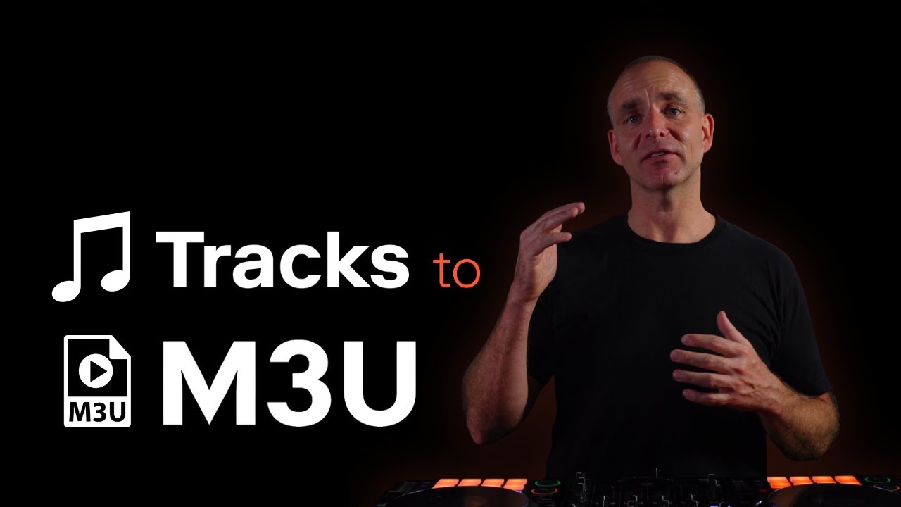 Tracks to M3U Playlists - Move your entire DJ library with MIXO