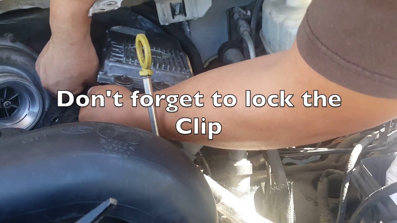 Ultimate Installation of 6.0 PowerStroke BulletProof Diesel Oil Cooler PART 5 of 5. Finally