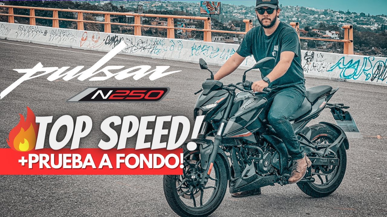 ⚡️Así jala la NUEVA PULSAR N250 de Bajaj 🔥😱 RESEÑA + Top SPEED! ⚡️ Jaddhartha