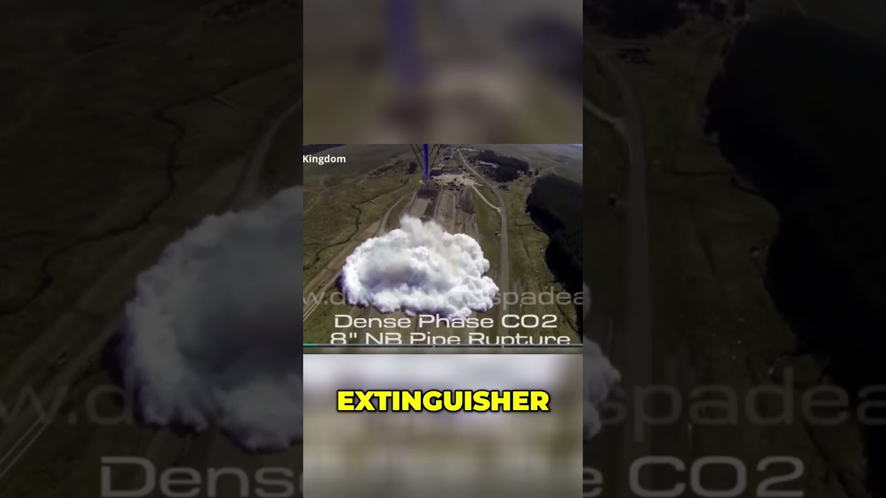 CO2 Pipeline Explosion: Slow Motion Analysis