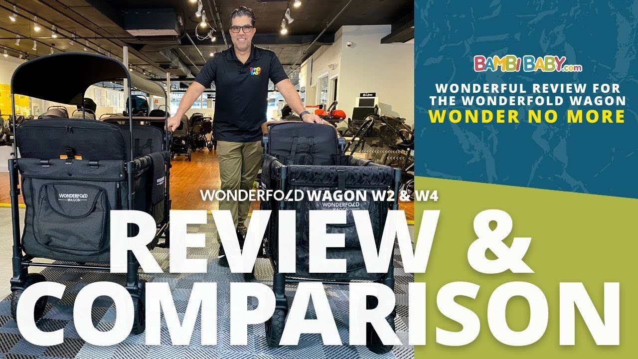 Wonderfold Wagon | W2 and W4 | Bambi Baby Review