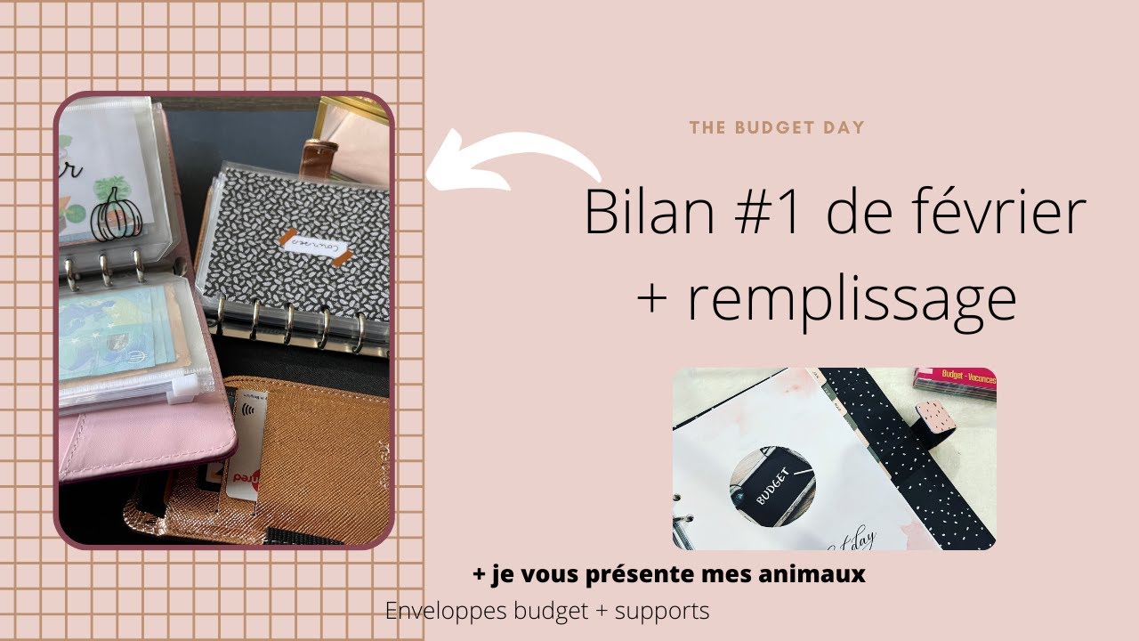 BILAN # 1 FEVRIER -REMPLISSAGE #2 -- SYSTÈME DES ENVELOPPES BUDGET