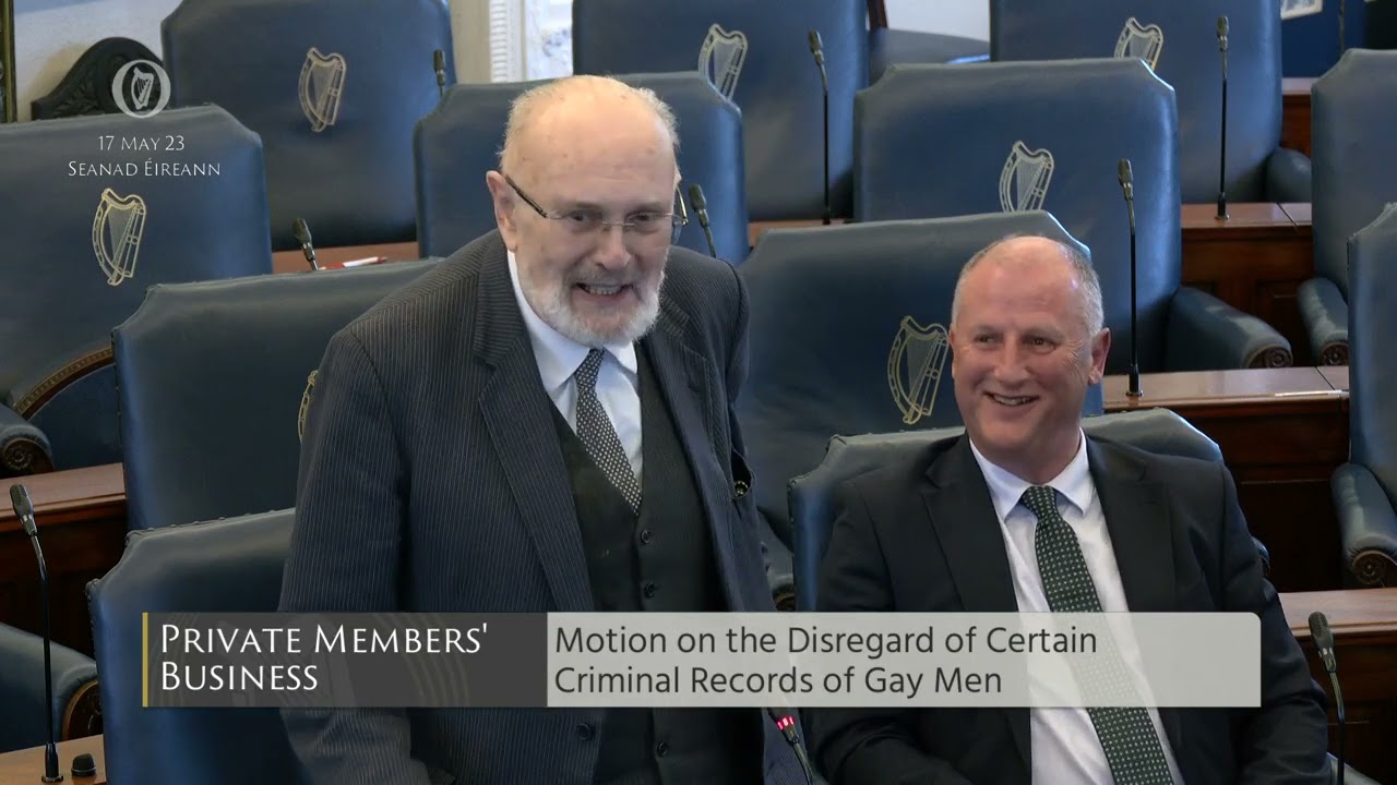 Senator David Norris- speech from 17 May 2023