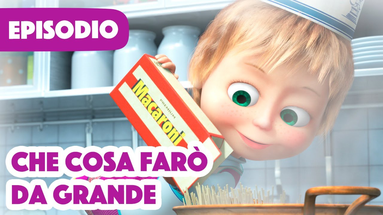 Masha e Orso 🤣 Che Cosa Farò da Grande 🥸 (Episodio 78) 🎬 Cartoni per bambini