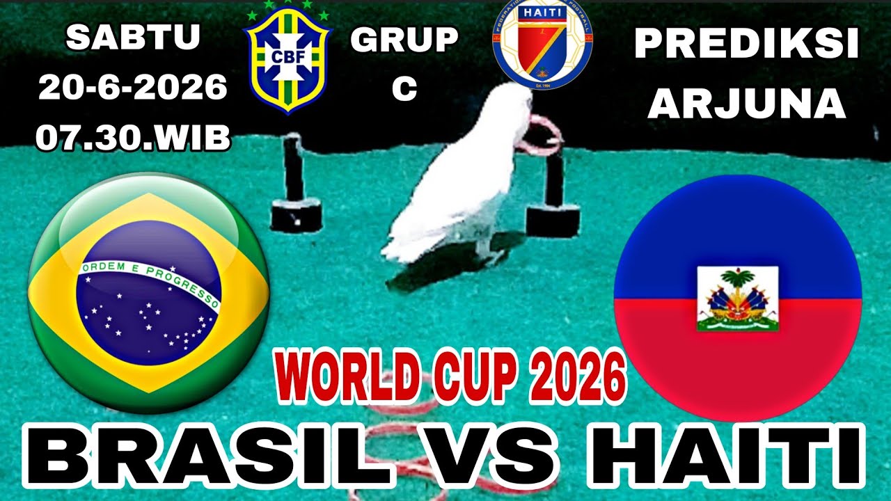 BRAZIL VS HAITI || Group C FIFA World Cup 2026 || Arjuna's Prediction