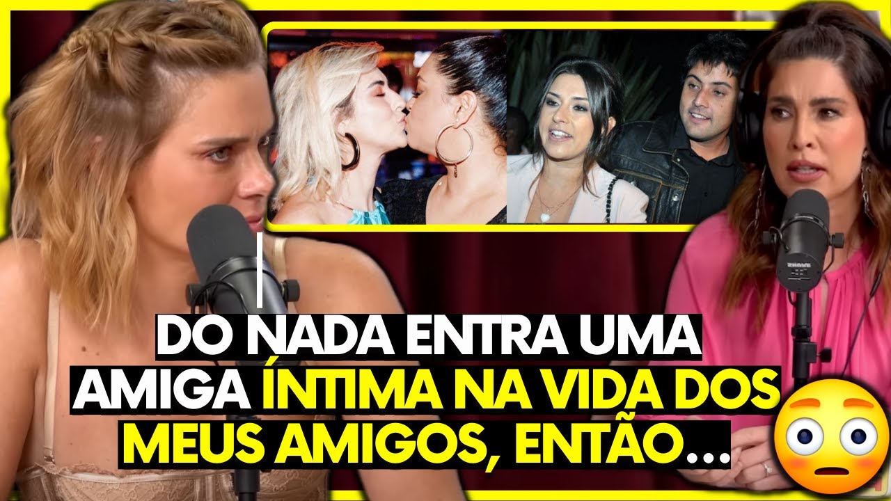 CAROLINA DIECKMANN TINHA CIÚMES DA FE PAES LEME😳 | PodcatsDelas Cortes