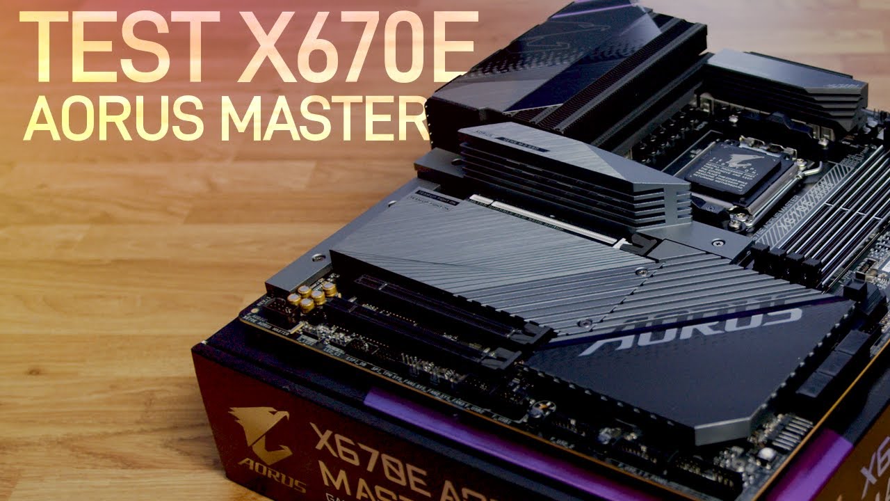 MOCARNA PŁYTA DLA AM5! 💪 / TEST Gigabyte X670E AORUS MASTER