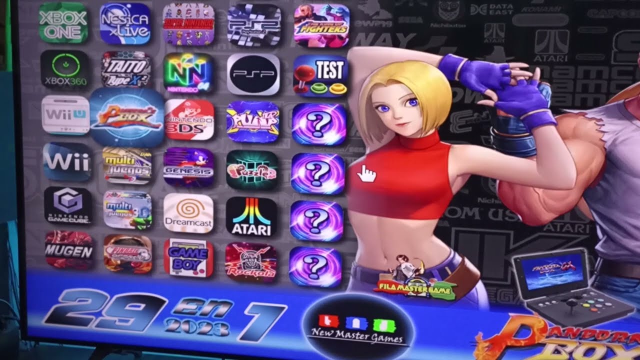 Lo mas nuevo!!! Multi Sistemas 29en1 2023 Arcade Ideal para actualizar tu maquinita