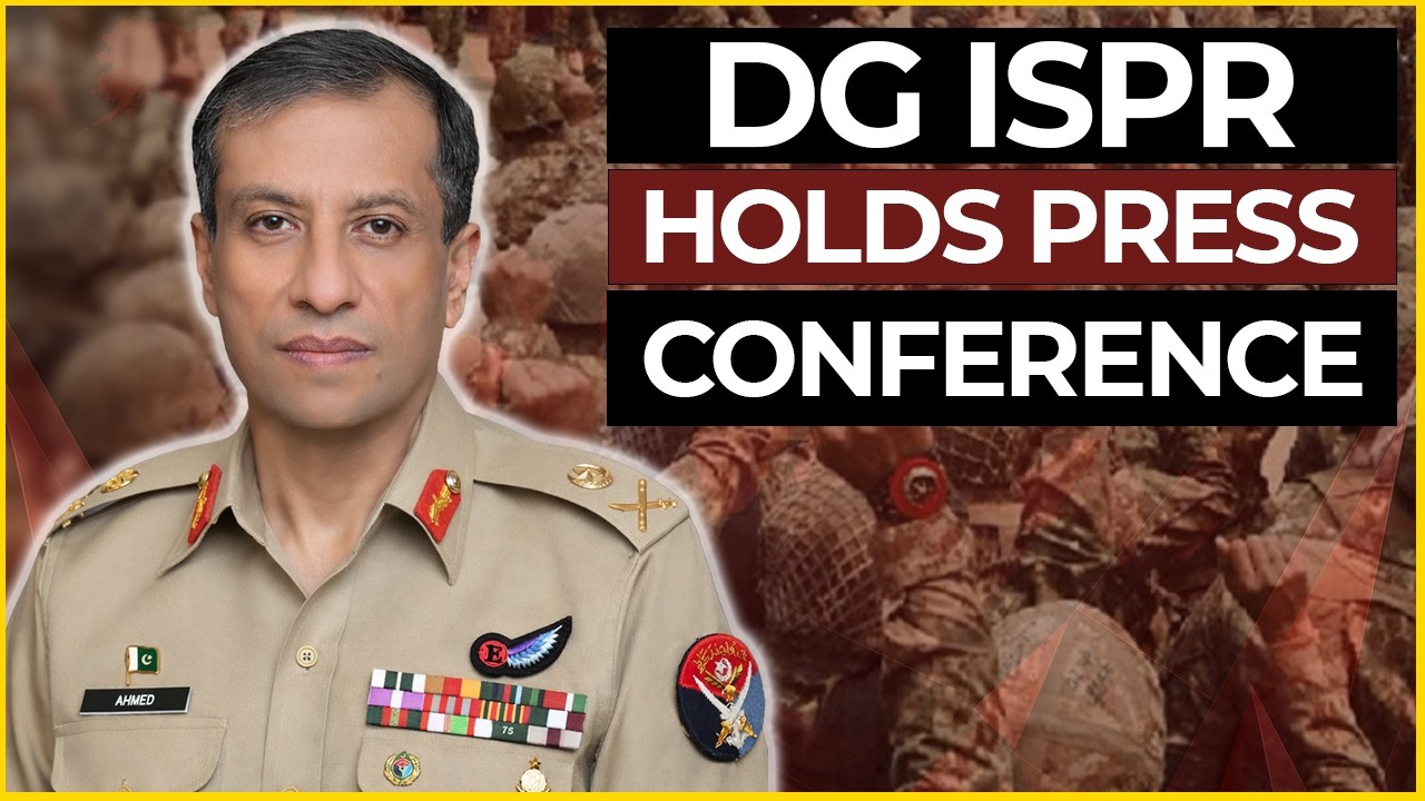 DG ISPR Ahmed Sharif Chaudhry Holds Press Conference | News Alert | Express247