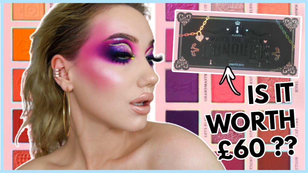 OMG! PLOUISE WATCH THE QUEEN CONQUER PALETTE SWATCHES & REVIEW | MAKEMEUPMISSA