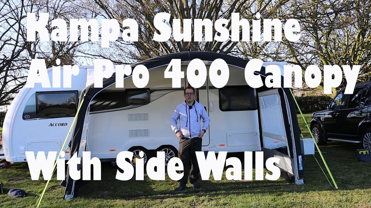 Kampa Sunshine Air Pro 400 & Side Walls