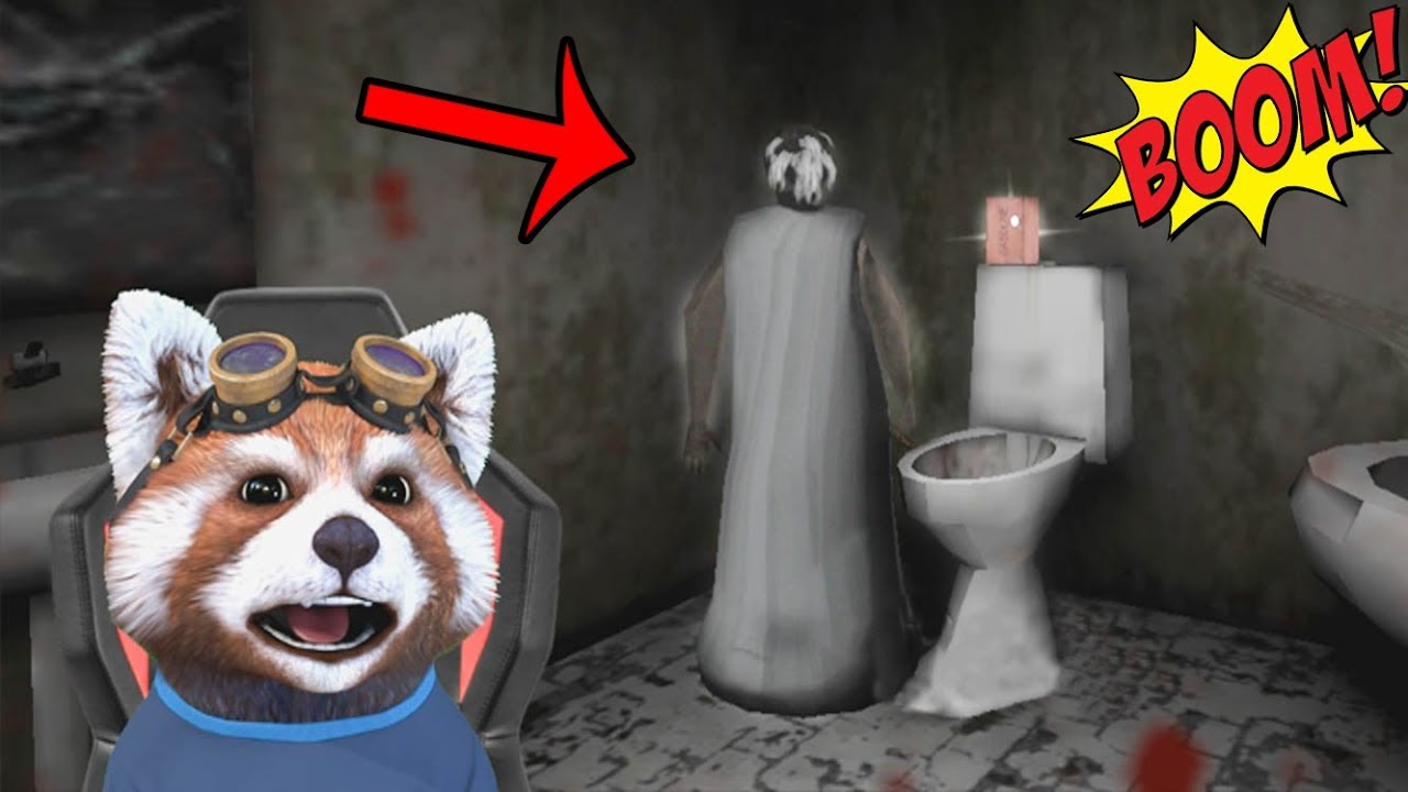 FATA LUI GRANNY EXPLODEAZA IN WC ! *boom*