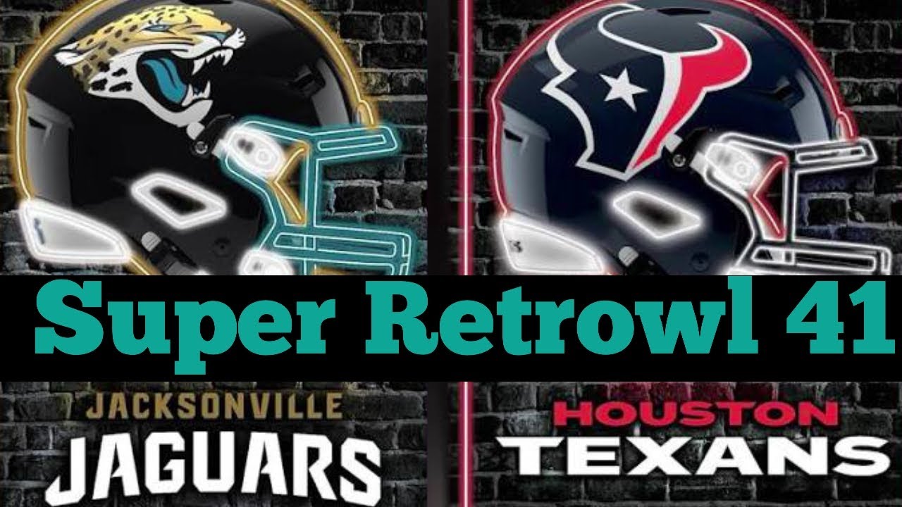 Super RetroBowl 41: Jacksonville Jaguars vs Houston Texans 