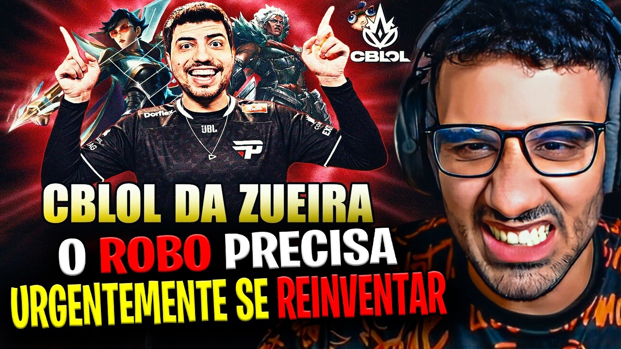 🚨 A VAYNE TOP DO ROBO QUE CHOCOU O BRASIL! ABSOLUT REAGE AO BRONZIOCRE E DESCASCA O ROBS