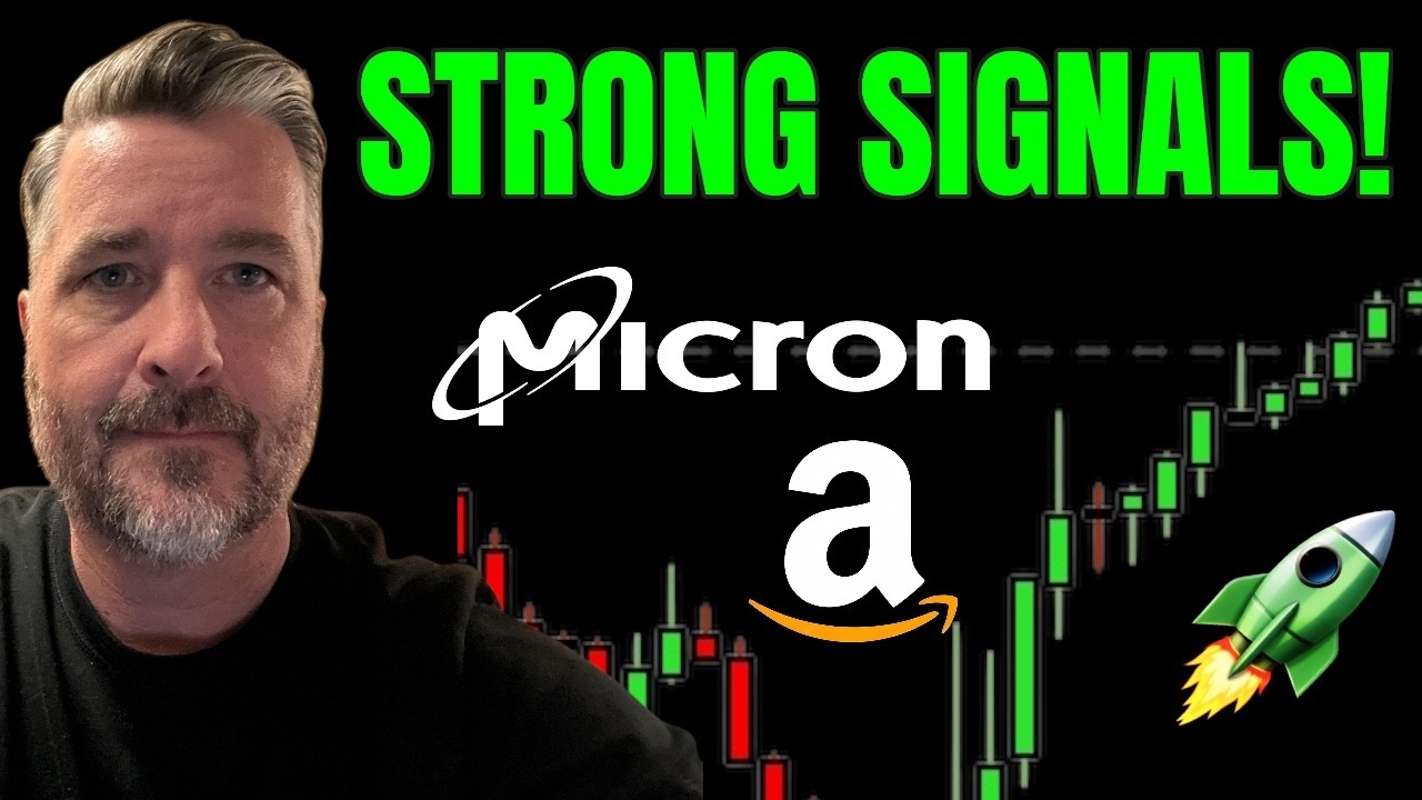 STRONG SIGNALS - Micron’s Institutional Surge & Amazon’s Rare RSI Signal