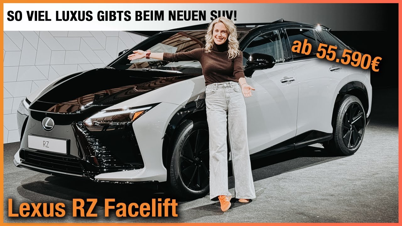 Lexus RZ Facelift (2025) So krass viel Luxus gibts beim NEUEN SUV ab 55.590€! F Sport 450e