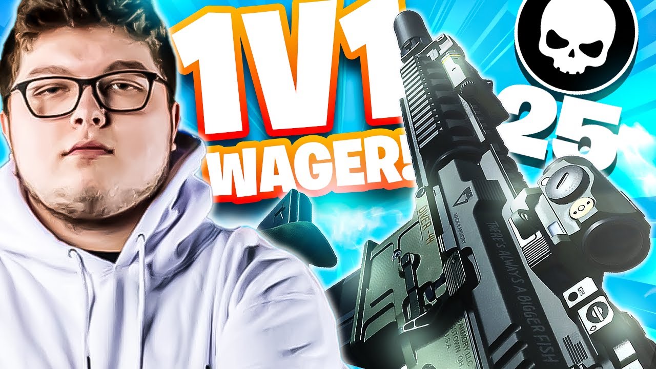 I 1v1'd AYDAN and WON! ( kill race Vs a COD PRO) 25 kill race win vs AYDAN