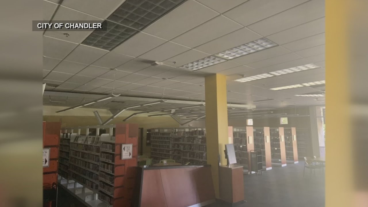 Library damaged in Chandler printer shop explosion fully reopens Monday
