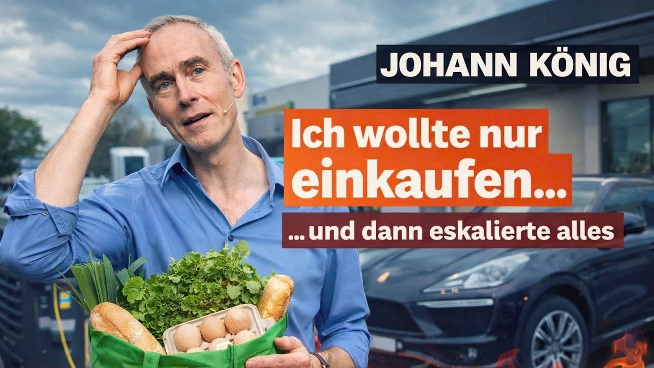 „Ich wollte nur einkaufen … und dann eskalierte alles“#johannkönigcomedy#deutschecomedy#comedy 