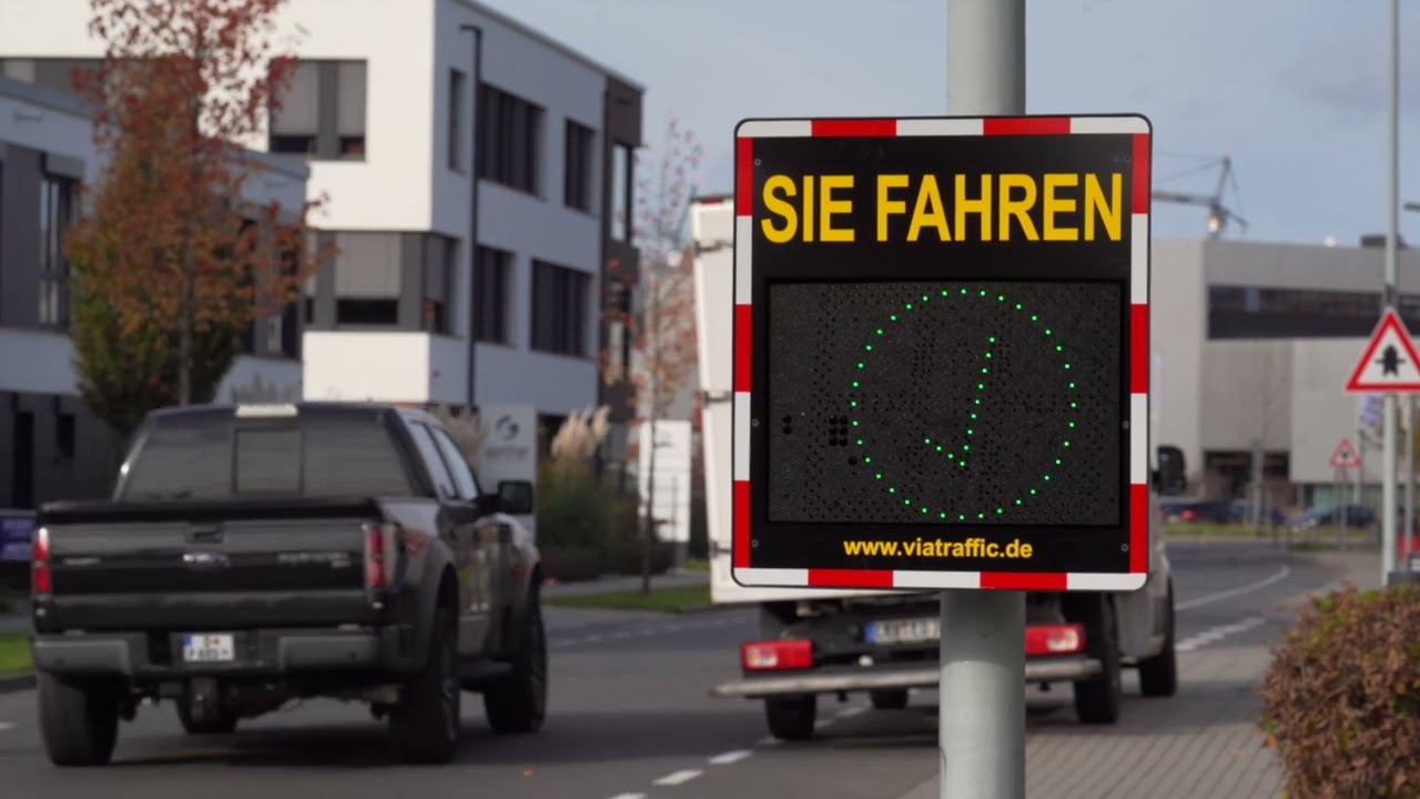 viasis LITE: Die innovative Geschwindigkeitsanzeige von via traffic controlling gmbh